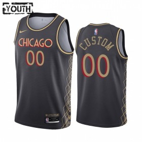 Chicago Bulls Custom 2020-21 City Edition Lasten Pelipaidat Swingman